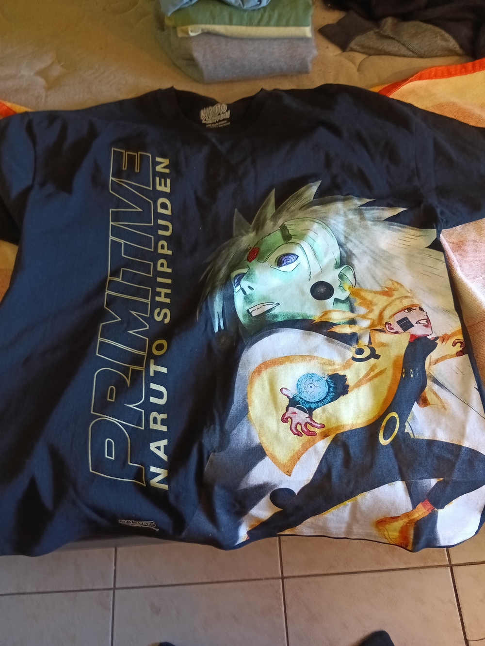 Primitive Black Naruto Shippuden Graphic New Just Ripped Off Tags